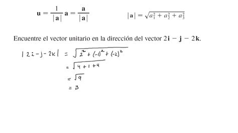 Cálculo Vectorial 1.2 – Vector unitario - YouTube