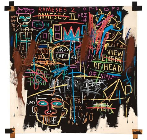 Kings of Egypt II [Jean-Michel Basquiat] | Sartle - Rogue Art History