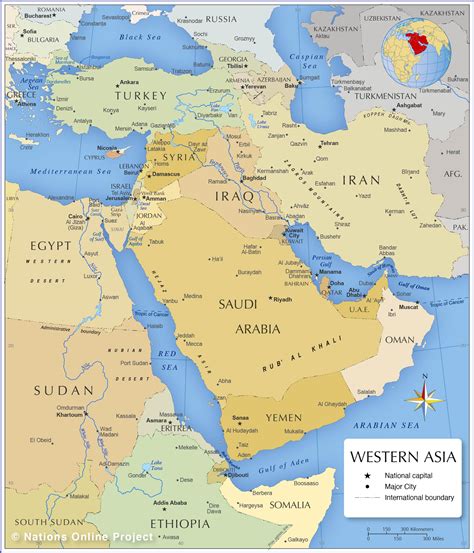 Western Asia and Middle east | Fluxzy the guide for your web matters