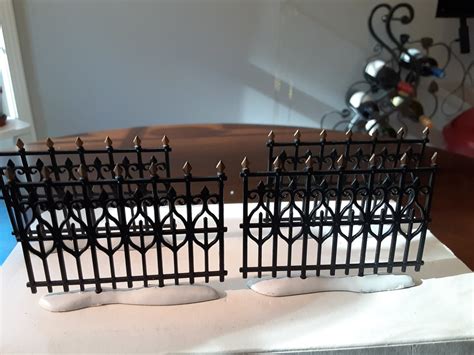 Black Wrought Iron Fencing - Etsy