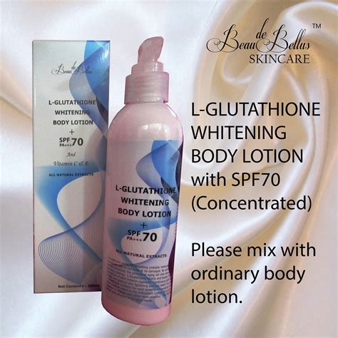 L-Glutathione Whitening Body Lotion