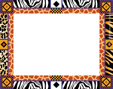 African Border Designs - Cliparts.co