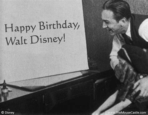 Walt Disney was born in Chicago on this day in 1901. Happy Birthday ...