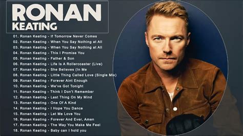 Ronan Keating Greatest Hist Full Album 2021 - Ronan Keating Best Songs ...