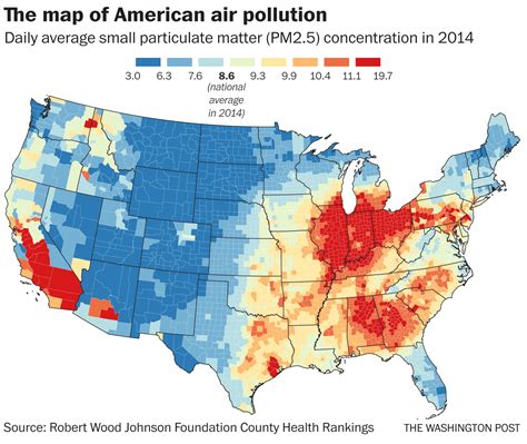 U.S. air pollution is getting worse, and data shows more people are ...