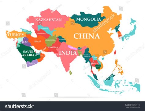 261,633 Asia continent 图片、库存照片和矢量图 | Shutterstock