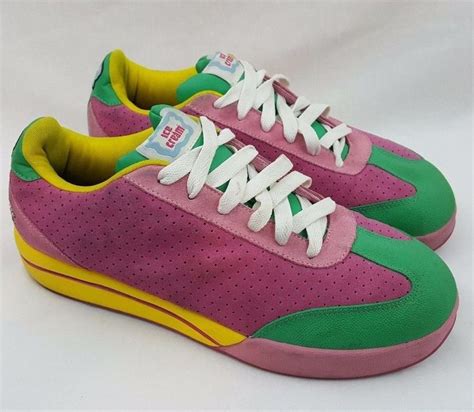 Reebok Ice Cream Pharrell Pink Grasshop SkateBoard Bape Shoes 34-175858 ...