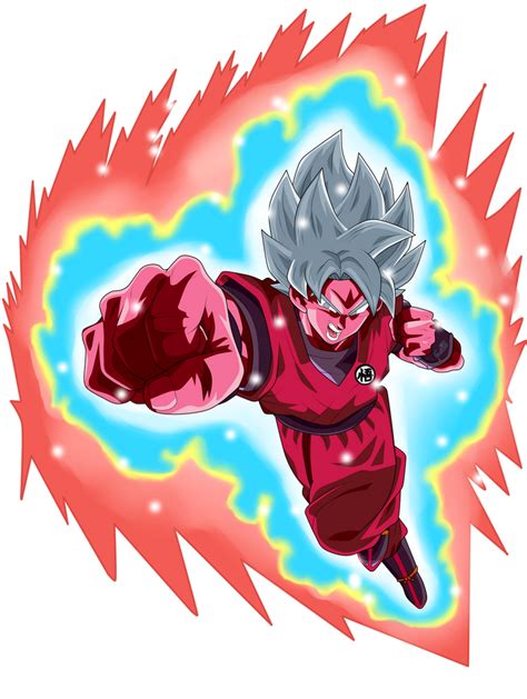 Goku Super Saiyan Blue Kaioken X10 (Aura) by Frost-Z on DeviantArt