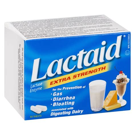 Lactaid Extra Strength Tablets (Lactase) | PharmaServe