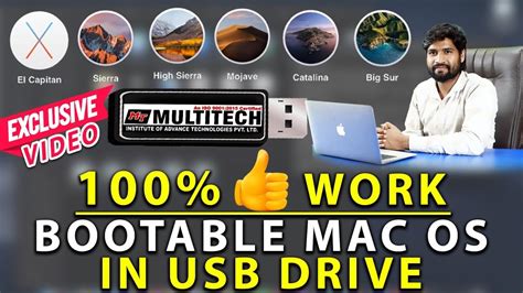 How To Create MacOS Bootable USB Pendrive,Mac OS Bootable Windows ...