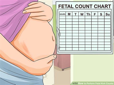 How to Perform Fetal Kick Counts: 13 Steps (with Pictures)