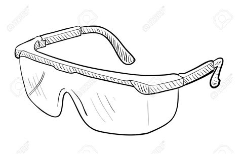 science safety goggles drawing - wallpaperfordesktoplondon