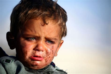 Images of children in war-torn Syria show brutal impact on region's ...