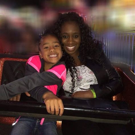 WWE Diva Trinity Fatu (Naomi) and her stepdaughter Jayla. Jayla's ...