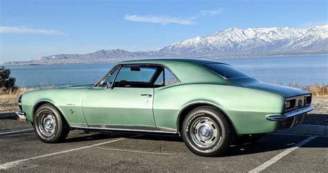 1967 Documented RS/SS Chevrolet Camaro in Rare Mountain Green Metallic ...