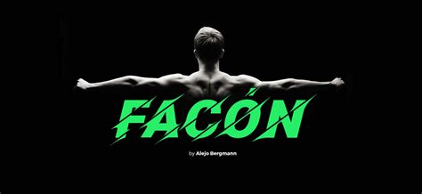 Facon Display Font