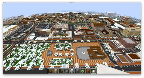 Snowy town South Park Minecraft Map