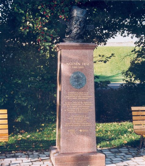 Monument Nguyên-Trai - Commission de la capitale nationale du Québec