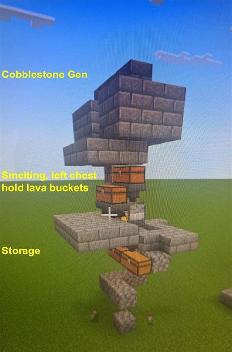 Is this a good enough stone generator design? : r/Minecraft