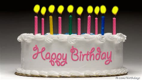 Happy Birthday Candles Animated Gif