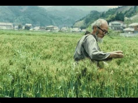 Masanobu Fukuoka rice and orchard techniques - YouTube