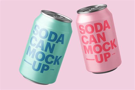 Soda Can Mockup | Packaging Mockups ~ Creative Market