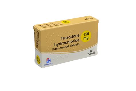 Trazodone Tablets 150mg 28s - McDowell Pharmaceuticals