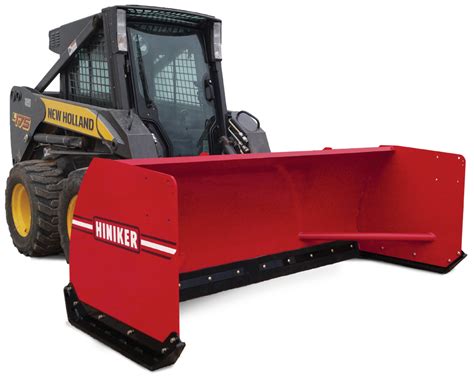 Skid Steer Snow Pusher – Hiniker Snowplows