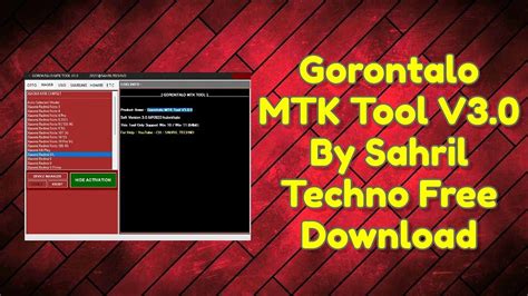 Gorontalo MTK Tool V3.0 Latest Free Tool | by Online Mobile Software ...