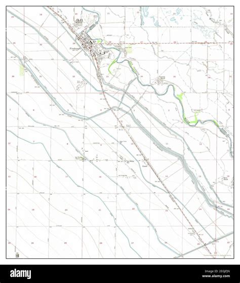 Firebaugh, California, map 1956, 1:24000, United States of America by ...