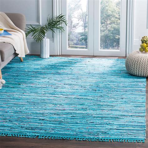 Safavieh Handmade Rag Rug Arabelle Casual Stripe Cotton Rug - Walmart ...