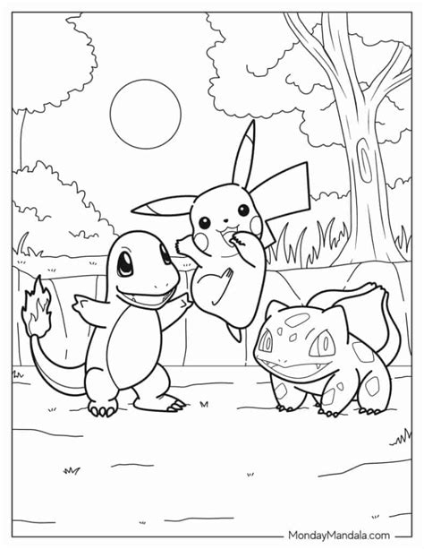 100 Pokemon Coloring Pages (Free PDF Printables)