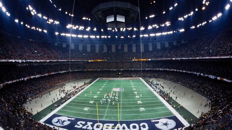 Super Bowl XII first NFL championship game in domed stadium Superdome