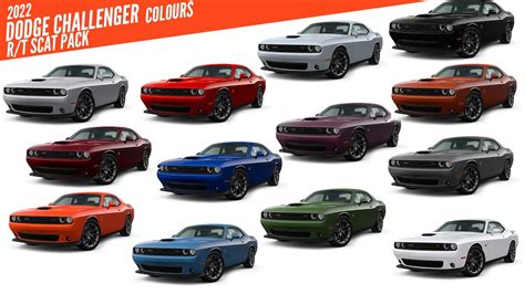 2022 Dodge Challenger Paint Colors