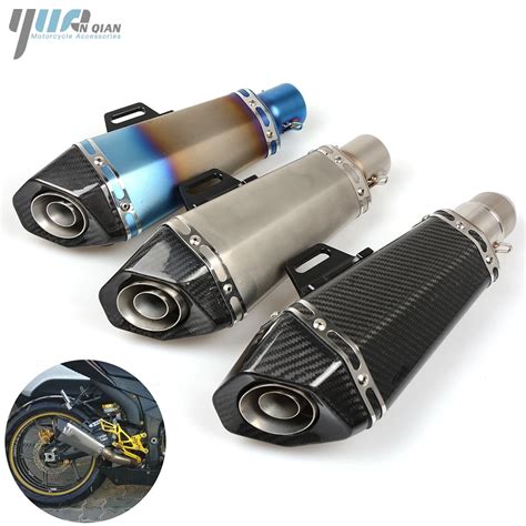 Motorcycle Exhaust Pipe Muffler Pipe For Kawasaki Yamaha Suzuki sv650 ...