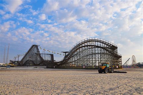 Wildwood Beach Boardwalk Rides Photograph by Bill Cannon