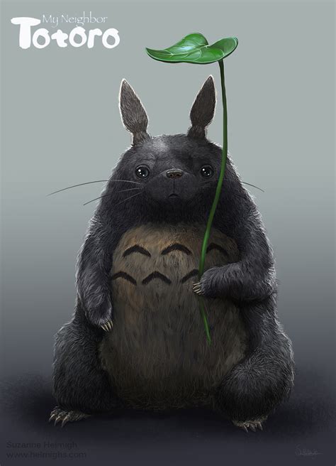 Totoro Fan art by Suzanne-Helmigh on DeviantArt