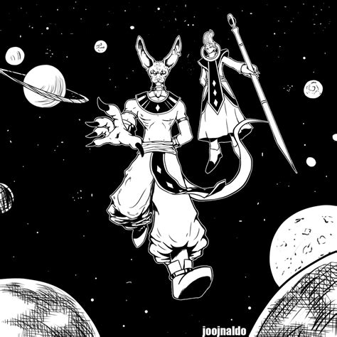 Beerus and Whis by Joojnaldo on DeviantArt