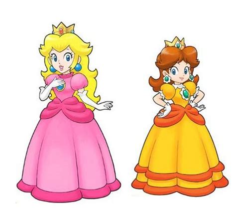 Peach and Daisy | Super mario princess, Nintendo princess, Super mario bros