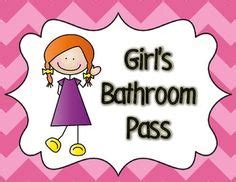 10 Toilet passes ideas | bathroom pass, classroom passes, classroom themes