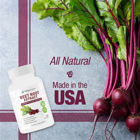 Beetroot Extract Capsules - 60 Capsules - TerraForm Nutrition