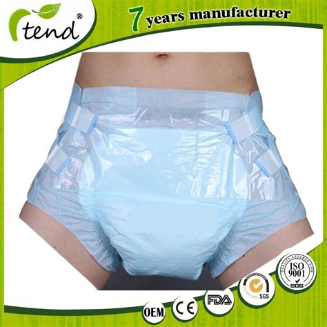 Disposable PP Hold Adult Diapers by OEM Manufacturer - Disposable ...