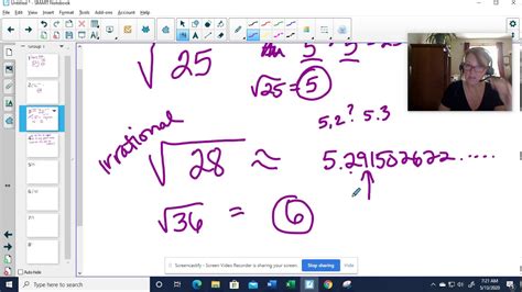 Square Roots & Irrational Numbers May 13 - YouTube