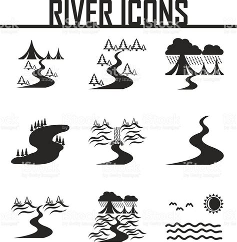 Image result for river silhouette | Clip art, Silhouette vinyl, Screen ...