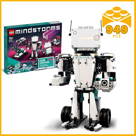 LEGO Mindstorms EV3 Robot Kit 51515 Inventor Robotics Kit, 5-in-1 App ...