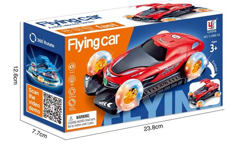 Flying Car With Light And Music 3D - theno1plugshop