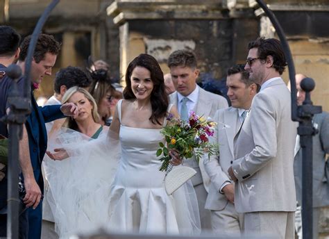 Michelle Dockery weds: A look inside her Downton Abbey weddings ...