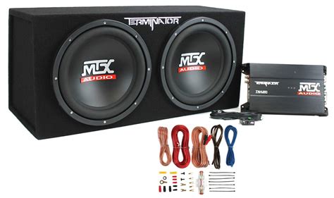 Buy MTX TNP212D2 12-Inch 400-Watt RMS Dual Loaded 1200-Watt Car ...