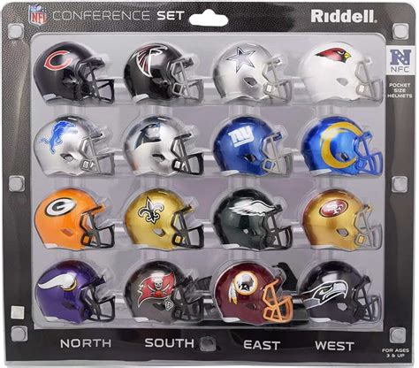 Amazon.com: 32 mini nfl helmets