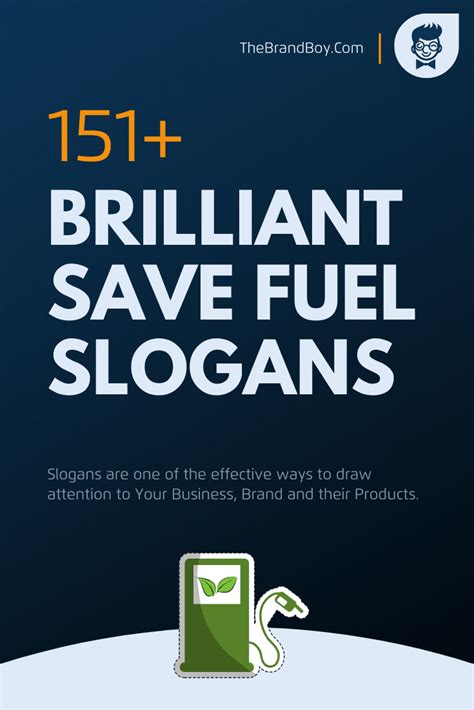 876+ Brilliant Save Fuel Slogans Ansd Taglines (Generator + Guide ...